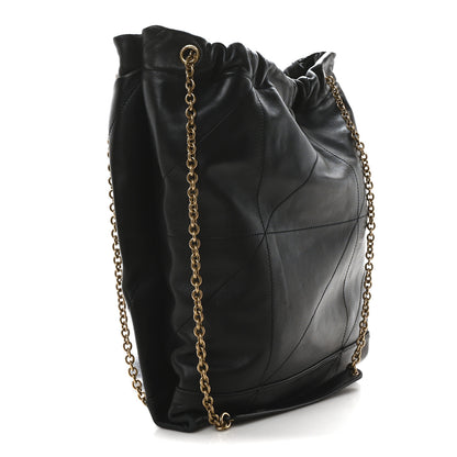 Saint Laurent Lambskin Matelasse Monogram Medium Jamie 4.3 Pochon Black 4 of 11