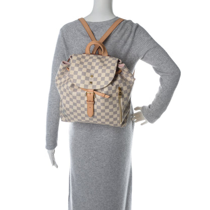 Louis Vuitton Damier Azur Sperone Backpack 2 of 7