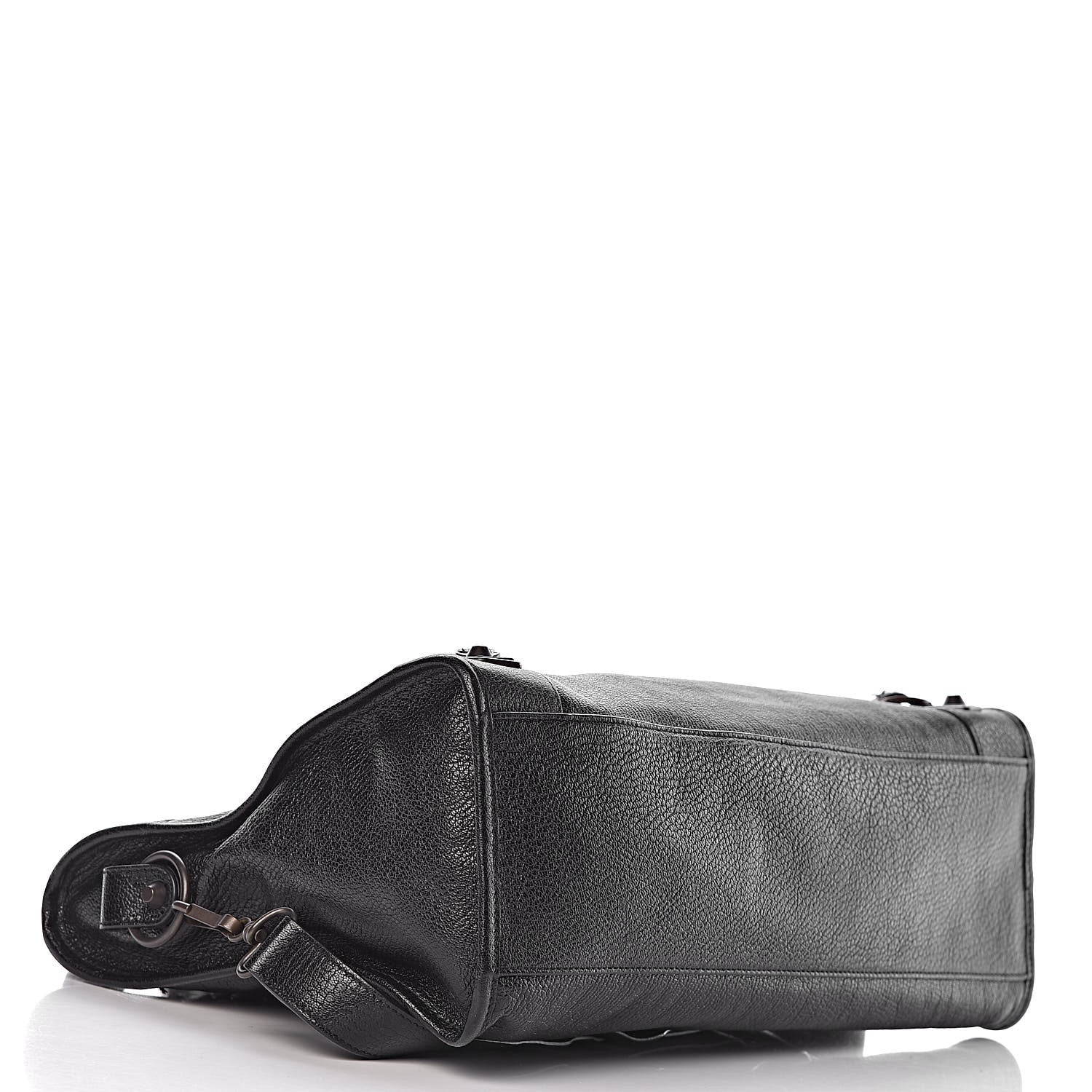 Balenciaga Chevre Classic Hardware Metallic Edge City Black 4 of 13