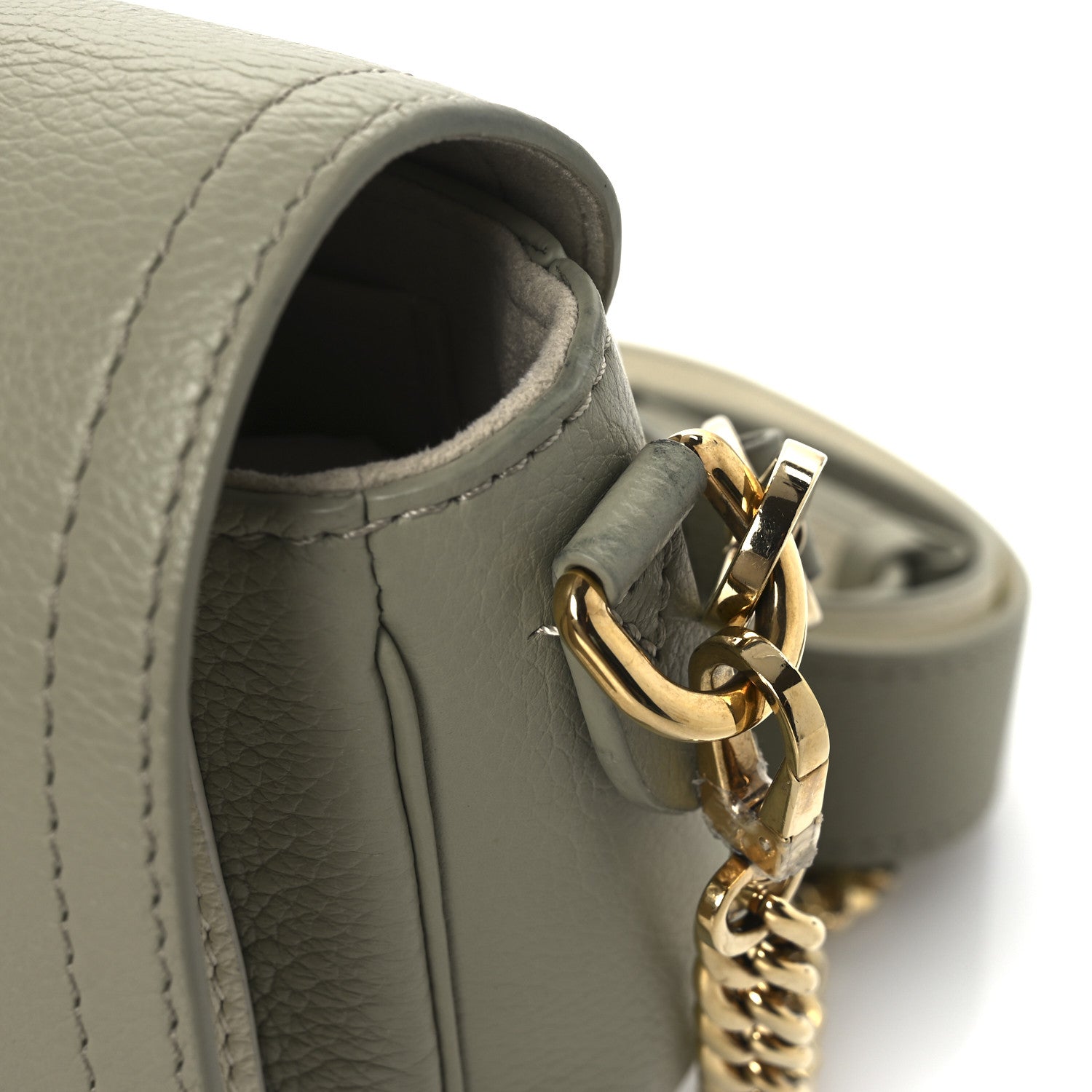 Louis Vuitton Grained Calfskin Lockme Tender Asnieres Green 13 of 13
