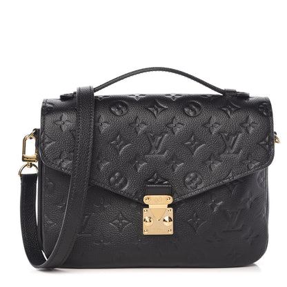 Louis Vuitton Empreinte Pochette Metis Black 1 of 8