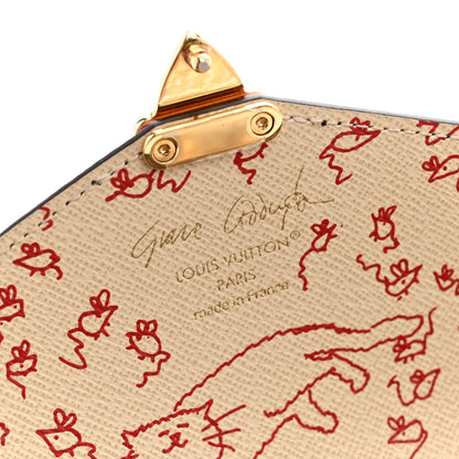 Louis Vuitton Monogram Grace Coddington Kirigami Organizer On Chain Beige 7 of 10