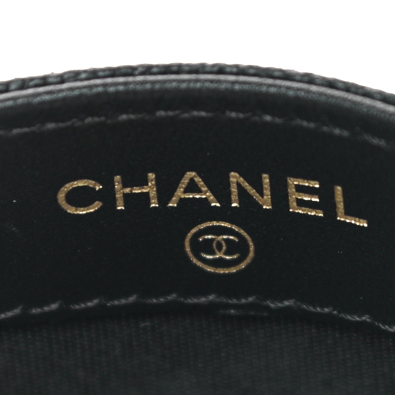 Chanel Caviar Quilted Vintage Mademoiselle Card Holder Black 6 of 12