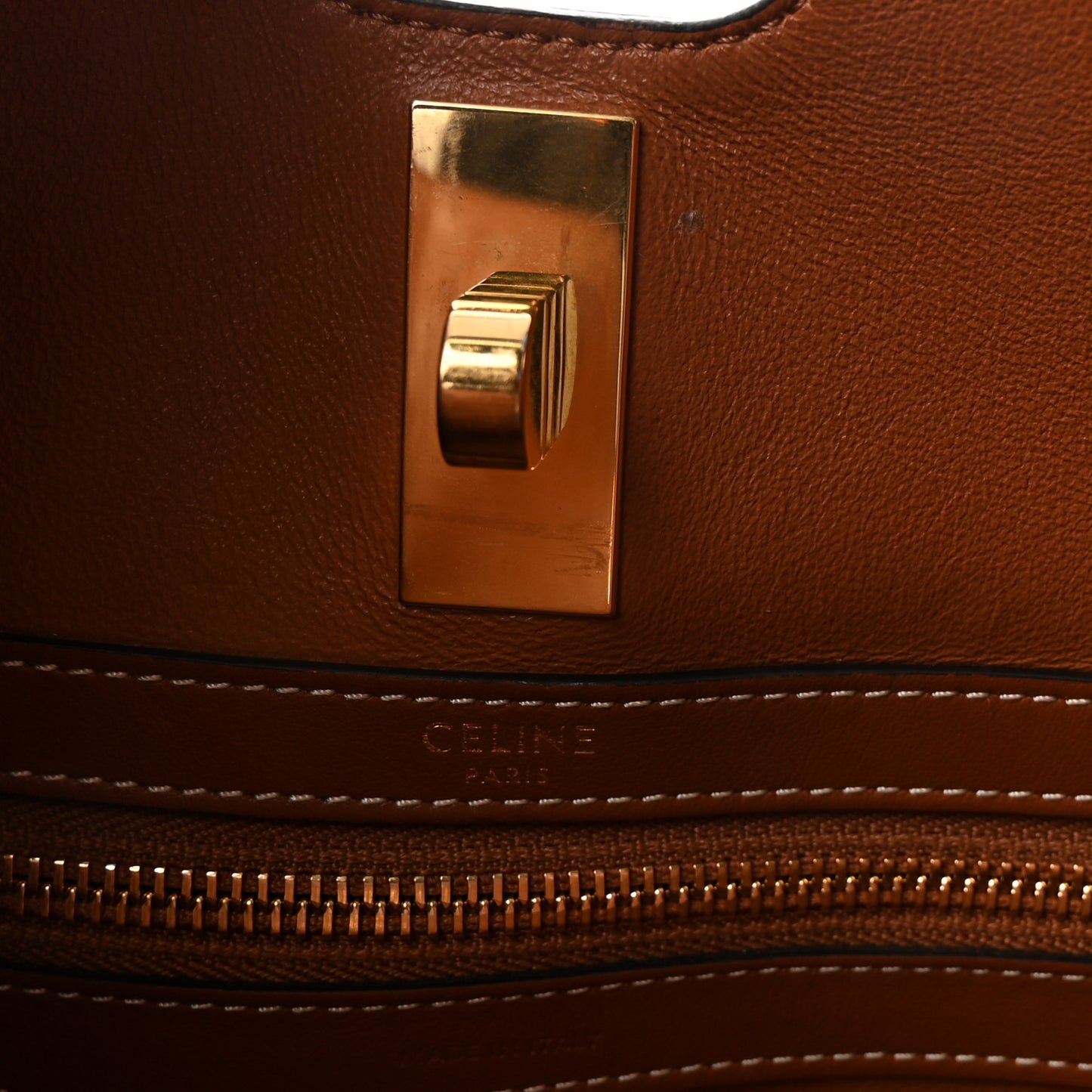 Smooth Calfskin Cabas 16 Bag Tan
