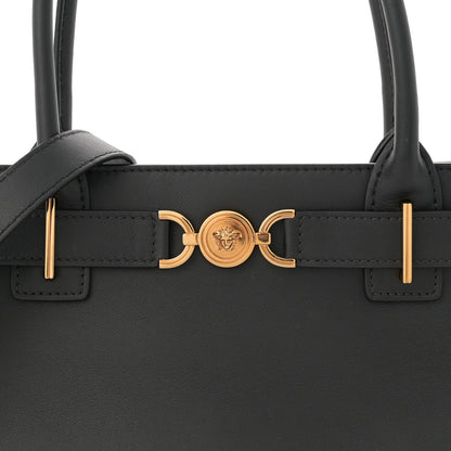 Versace Calfskin Medusa '95 Tote Bag Black 7 of 13