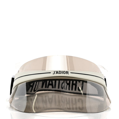 Christian Dior Mirrored DiorClub1 Sun Visor Silver 3 of 8