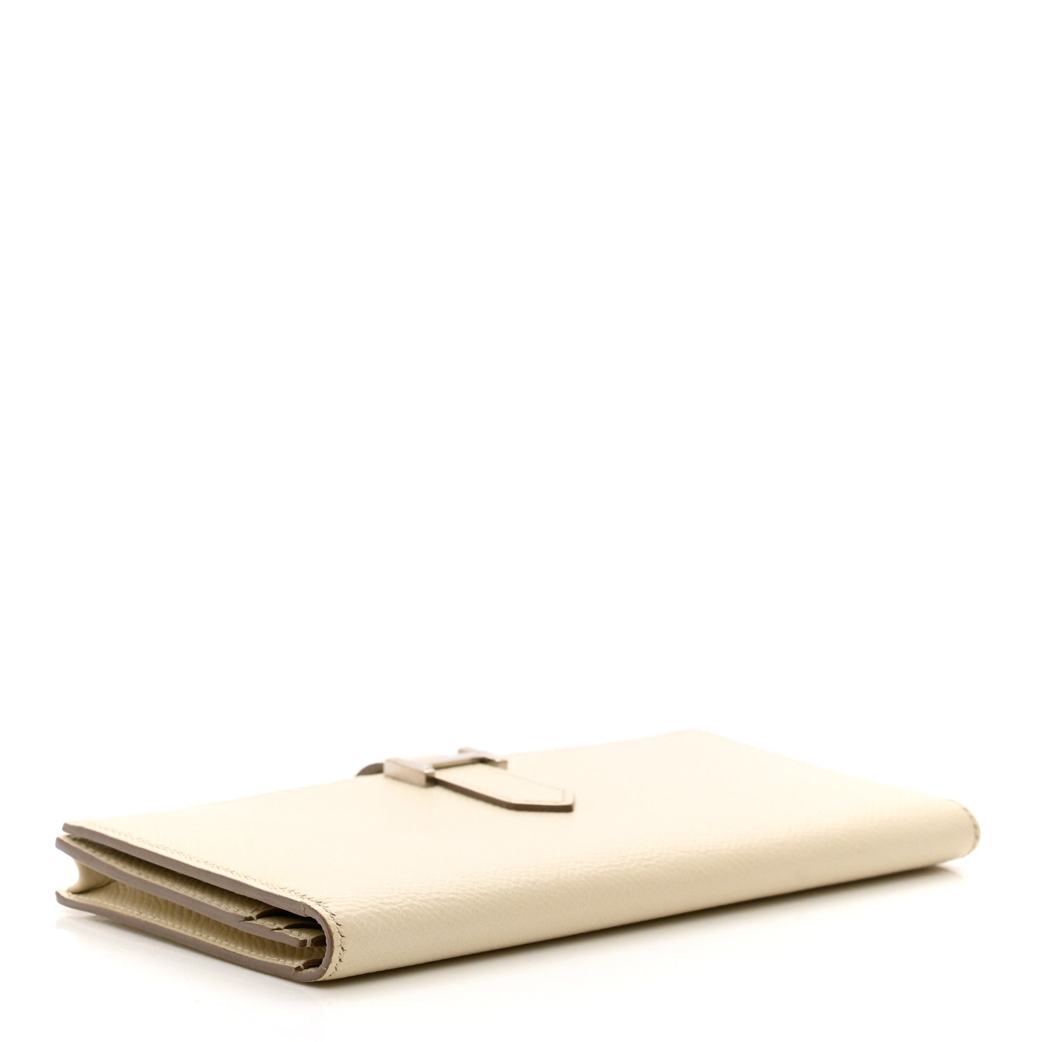 Hermes Epsom Bearn Gusset Wallet Craie 4 of 7