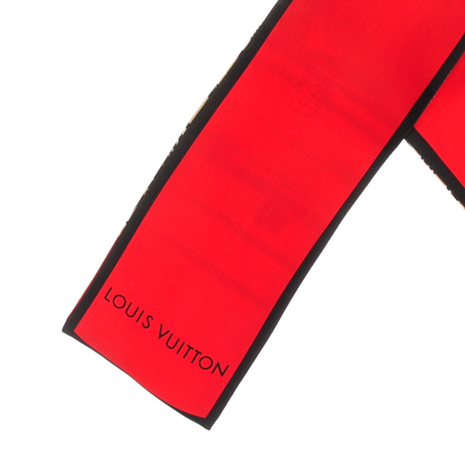 Louis Vuitton Silk Monogram Trunks Bandeau Brown 3 of 3