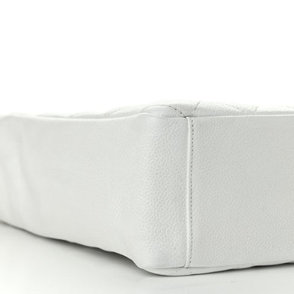 Chanel Caviar Petit Shopping Tote PST White 8 of 15