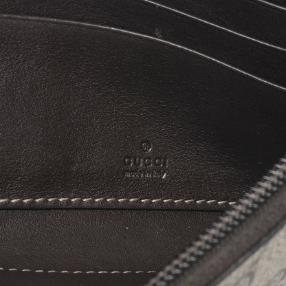 Gucci Wallet GG Monogram Zip Around Canvas Brown 7 of 8