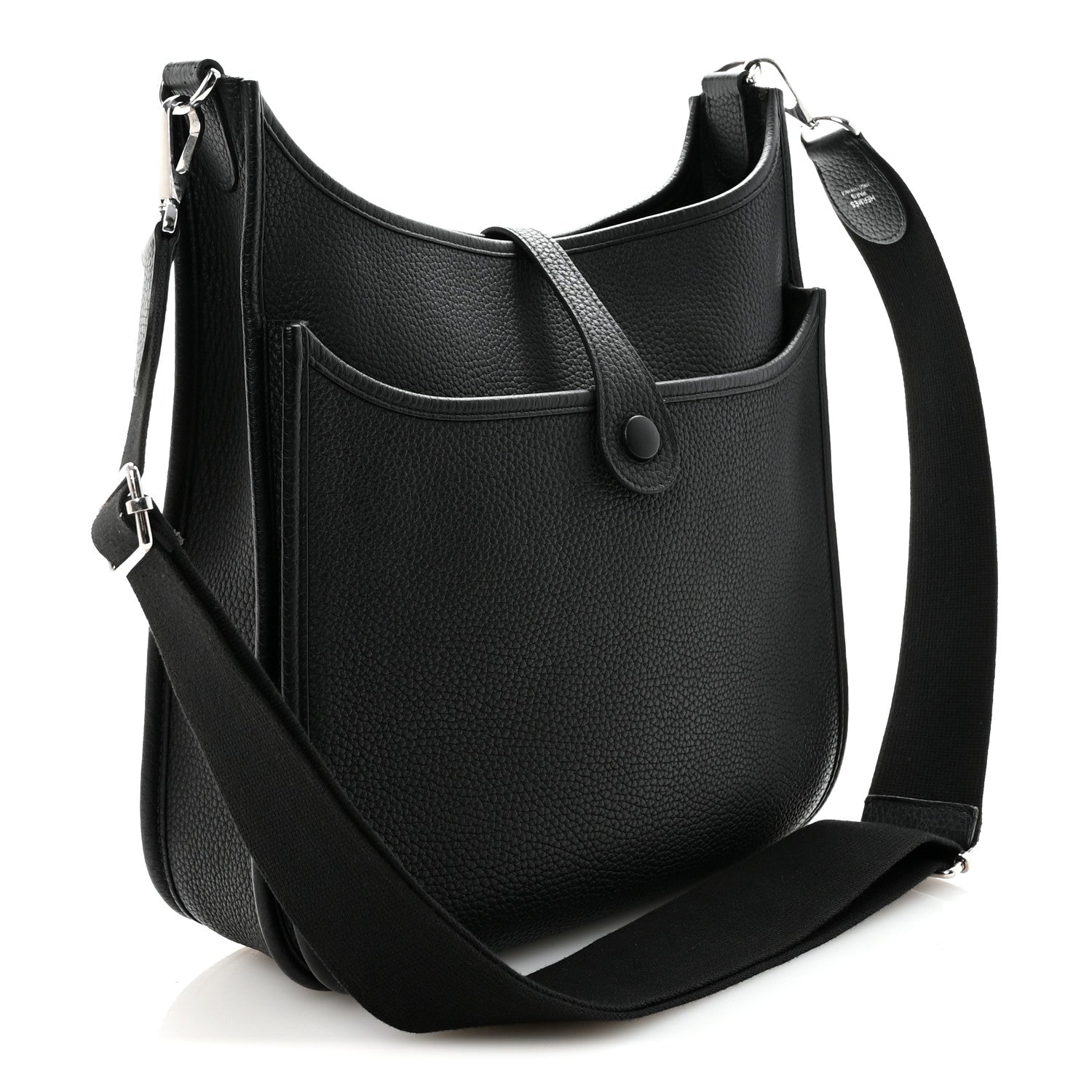 Hermes Taurillon Clemence Evelyne III PM Black 3 of 10