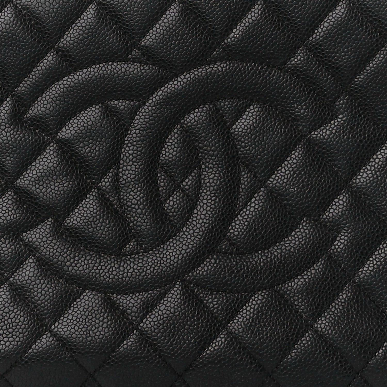 Chanel Caviar Quilted Grand Shopping Tote GST Black 8 of 10