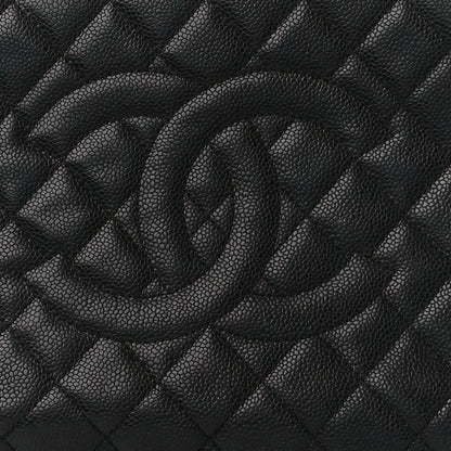 Chanel Caviar Quilted Grand Shopping Tote GST Black 8 of 10