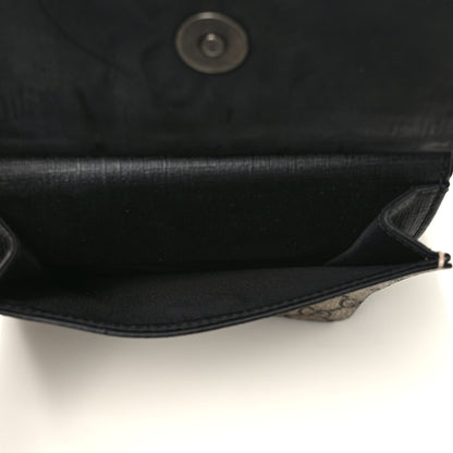Gucci GG Supreme Monogram Web Belt Bag Black 5 of 10