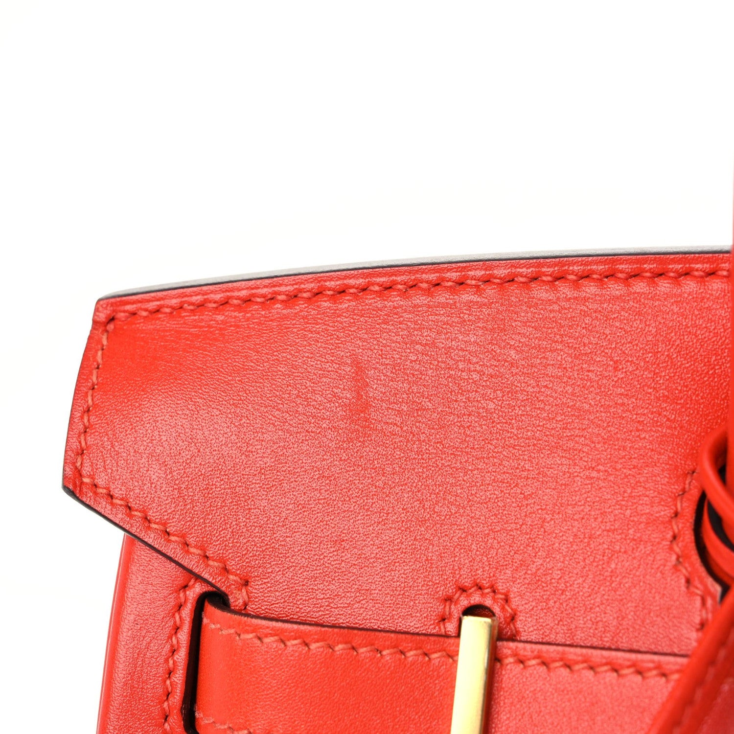 Hermes Tadelakt Birkin 30 Capucine 11 of 14
