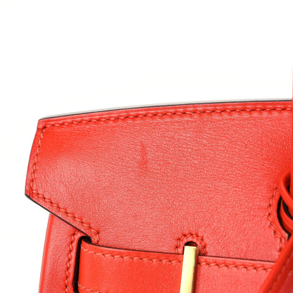 Hermes Tadelakt Birkin 30 Capucine 11 of 14