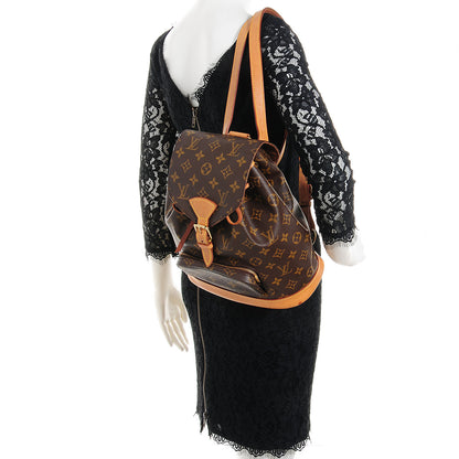 Louis Vuitton Monogram Montsouris MM Backpack 2 of 7