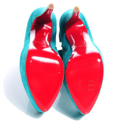 Christian Louboutin Suede Daf Booty 160 Ankle Boots 38.5 5 of 7