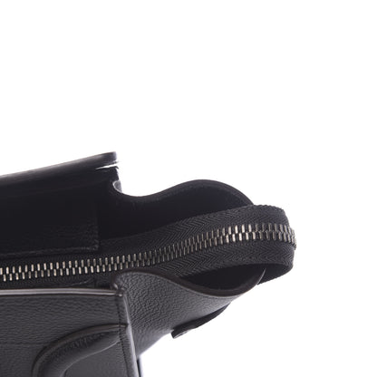 Celine Drummed Calfskin Micro Luggage Black 11 of 12