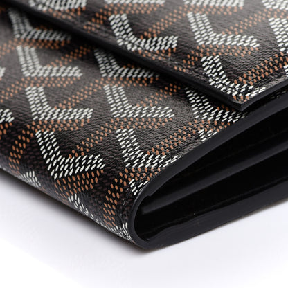 Goyard Goyardine Varenne Continental Wallet Black 6 of 10