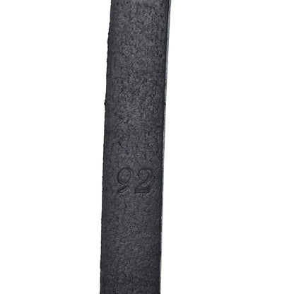 Louis Vuitton Calfskin Skinny Belt 92 Black 4 of 8