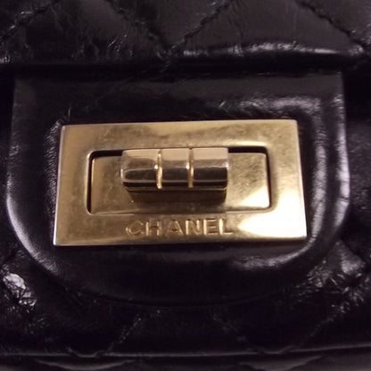 Chanel E/W Reissue Quilted Flap Black 6 of 9