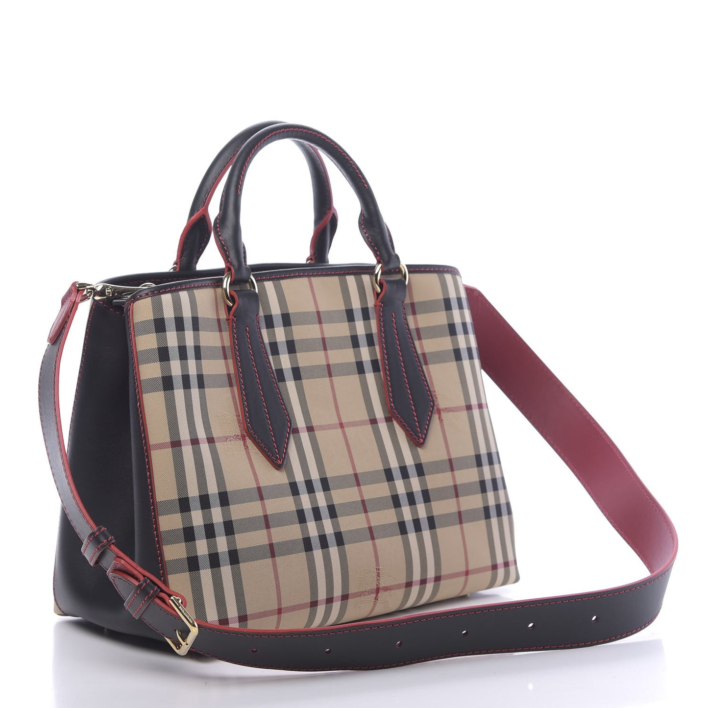 Horseferry Check Medium Ballingdon Tote Honey Black