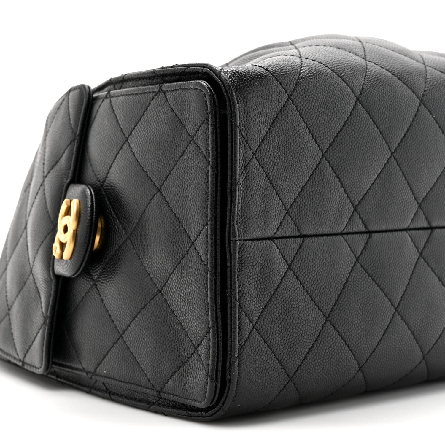 Chanel Caviar Quilted Small Chanel 25 Handbag Black 10 of 12