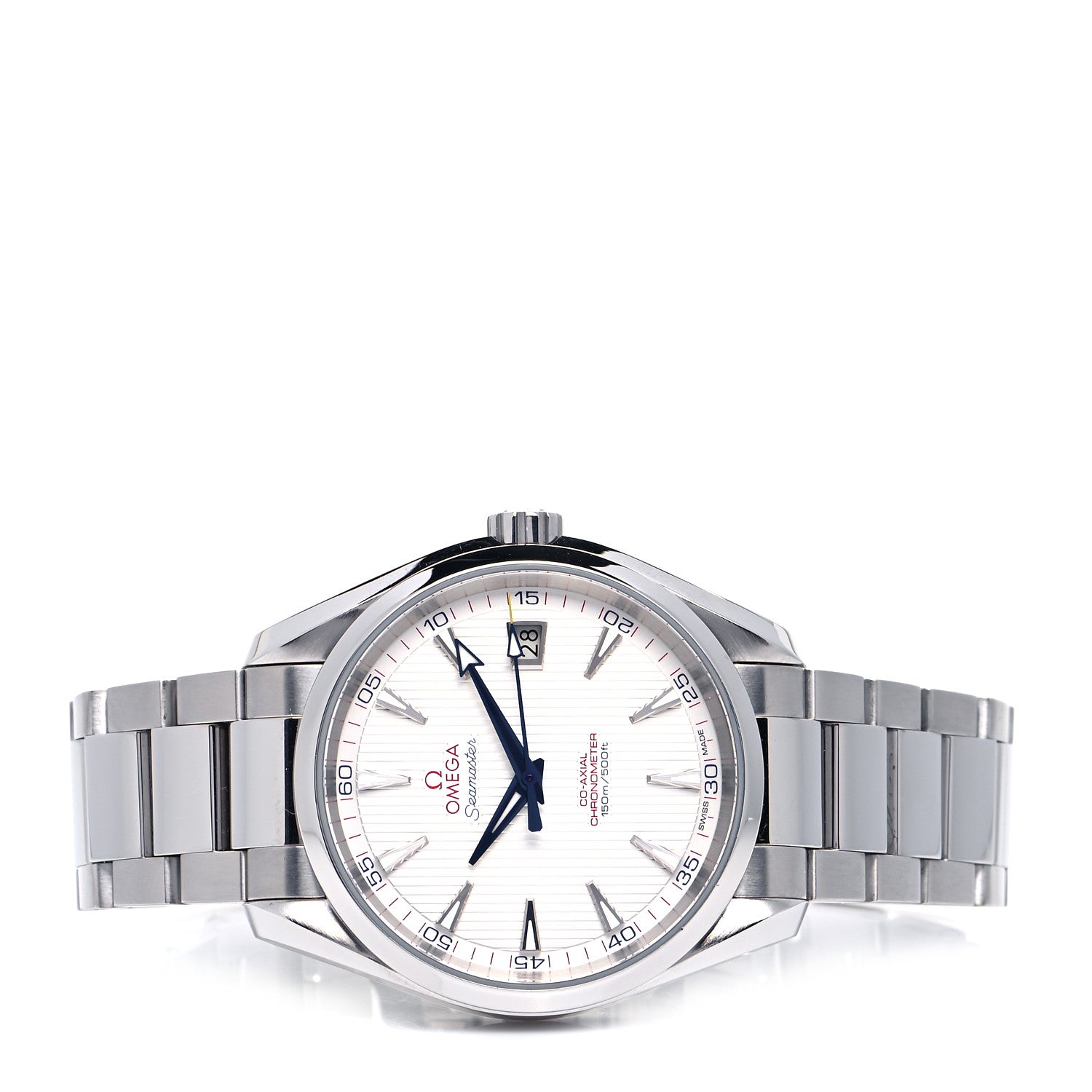 Omega Stainless Steel 41mm Seamaster Aqua Terra Co-Axial Automatic Watch 231.10.42.21.02.002 2 of 5