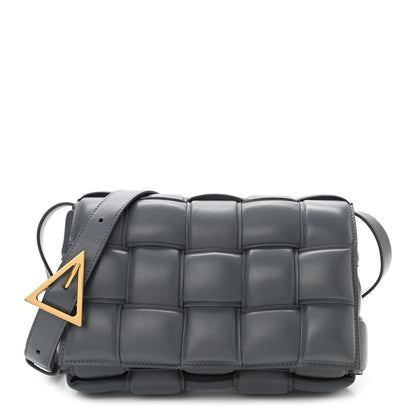 Bottega Veneta Nappa Maxi Intreccio Padded Cassette Crossbody Bag Thunder 1 of 10