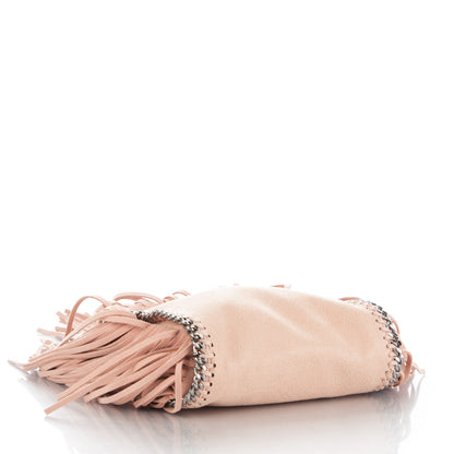 Stella McCartney Shaggy Deer Fringe Tiny Falabella Tote Powder 4 of 7