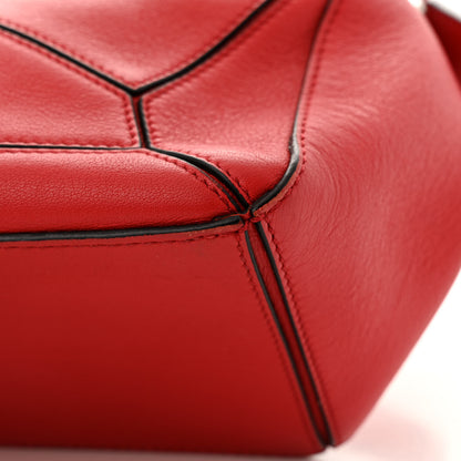 Loewe Calfskin Small Puzzle Bag Scarlet 11 of 14