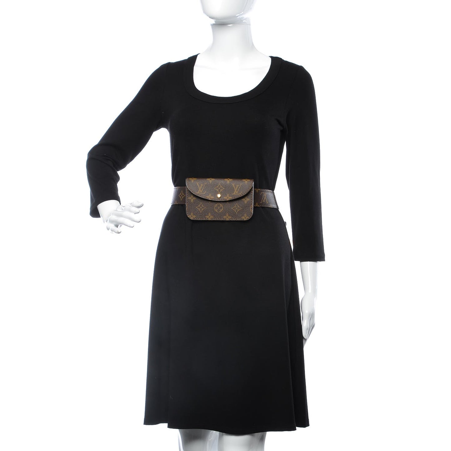 Monogram Pochette Solo Belt 90 36