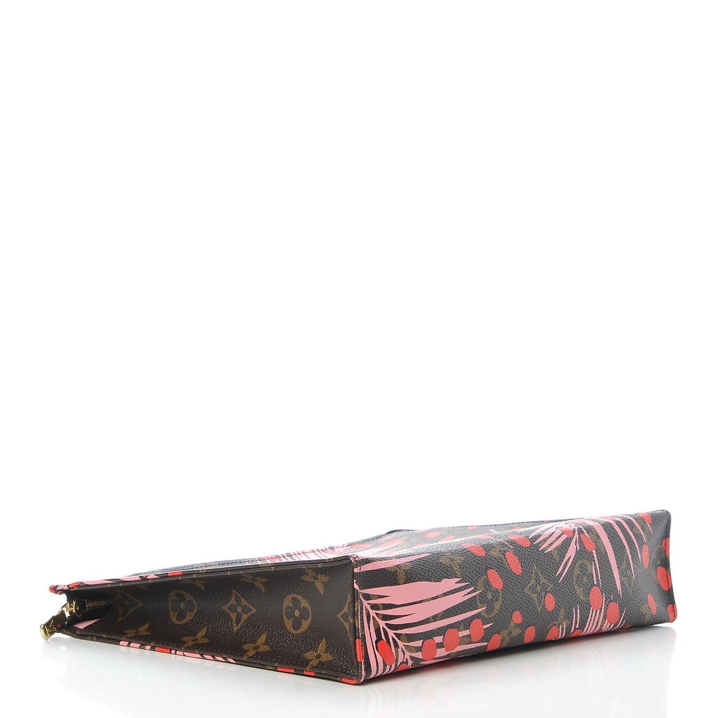 Monogram Jungle Dots Toiletry Pouch 26 Sugar Pink Poppy