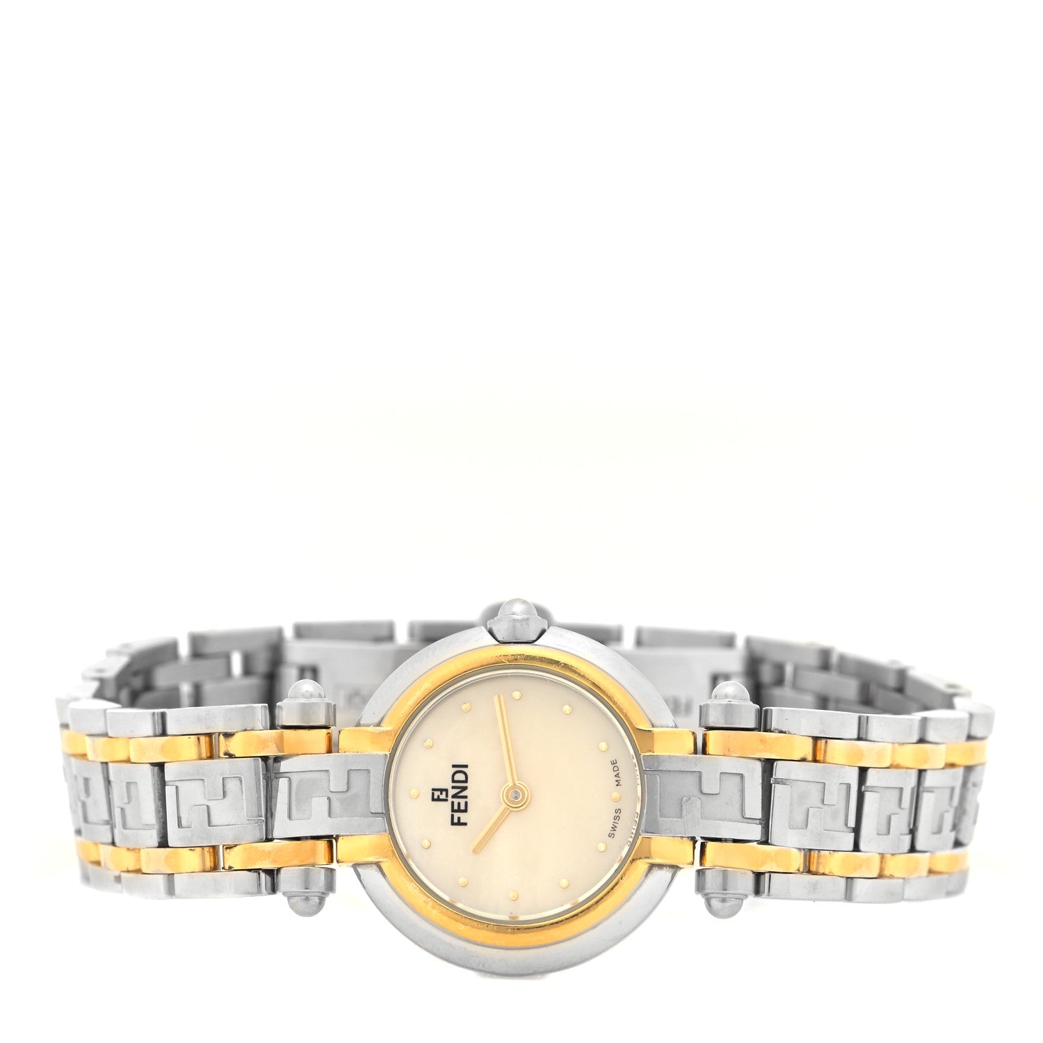 Fendi Stainless Steel 25mm 760L Quartz Watch Gold 2 of 4