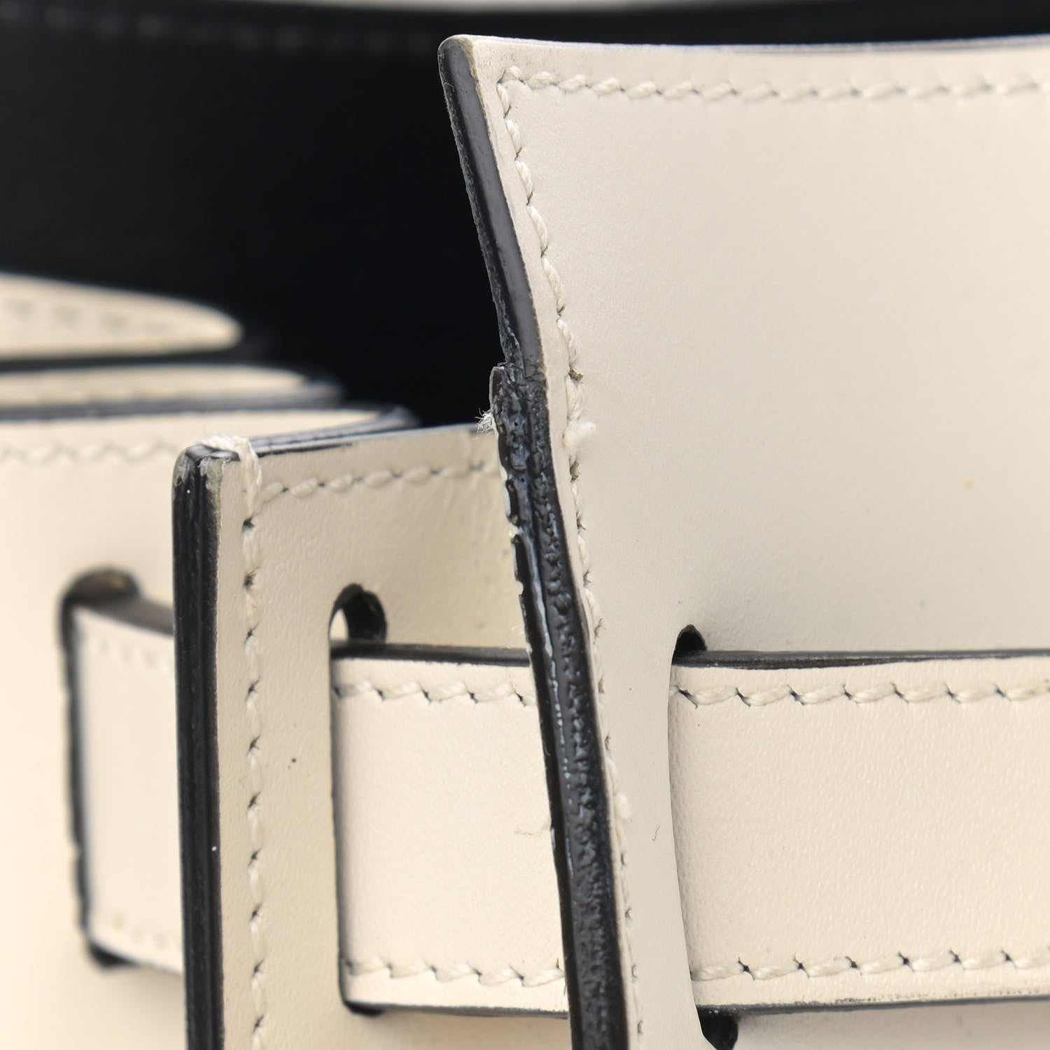 Saint Laurent Calfskin Baby Sac De Jour White 11 of 15