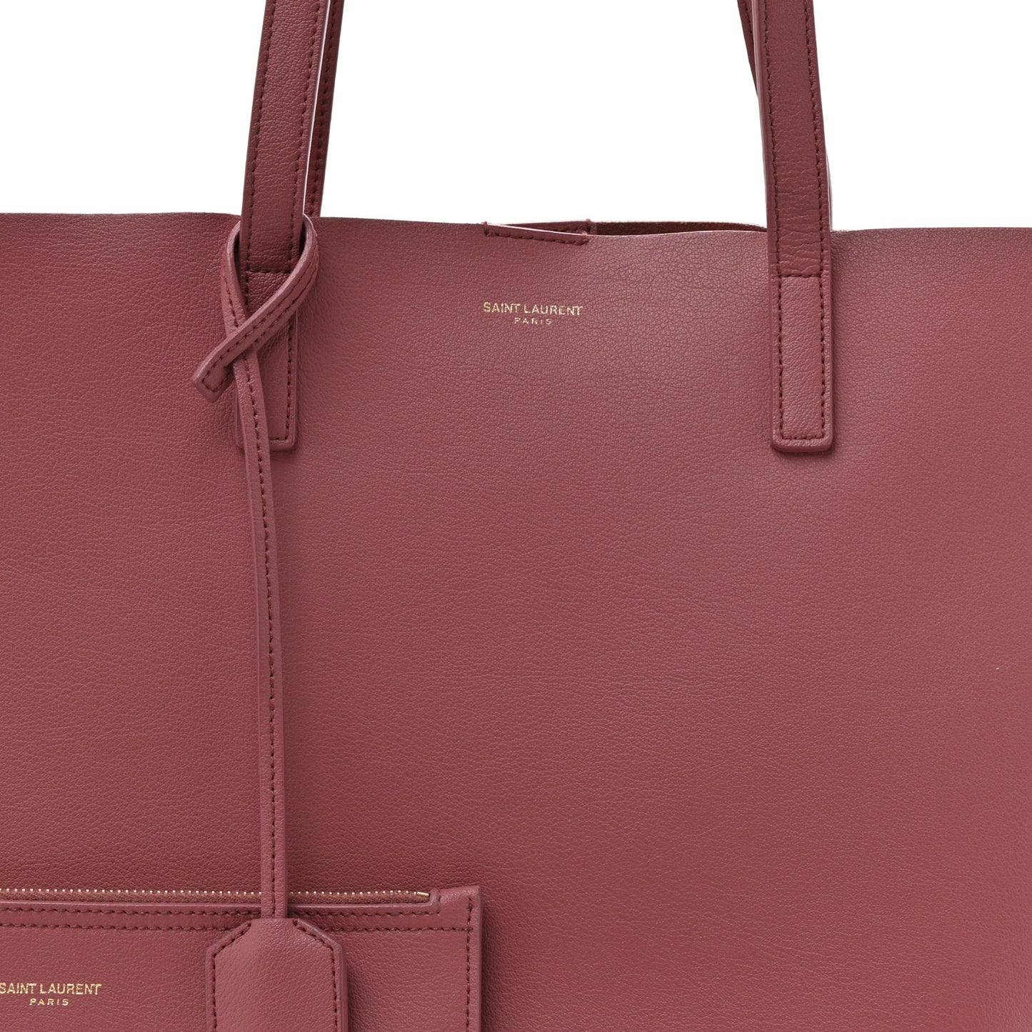 Calfskin Large Shopping Tote Mystic Rose