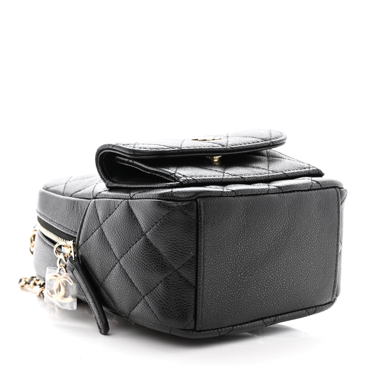 Chanel Caviar Quilted CC Mini Classic Backpack Black 4 of 11