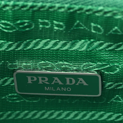 Prada Tessuto Nylon Gaufre Shoulder Bag Menta 6 of 9