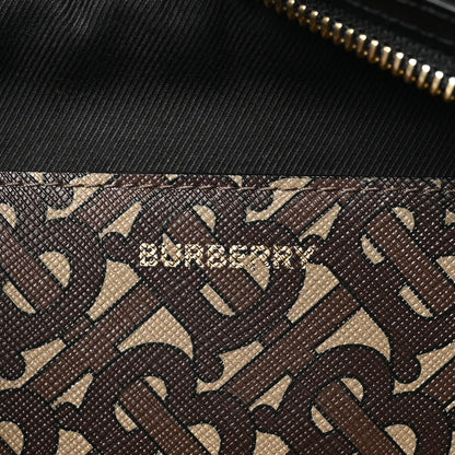 Burberry E-Canvas Monogram Stripe Medium Sonny Bum Bag Bridle Brown 6 of 12