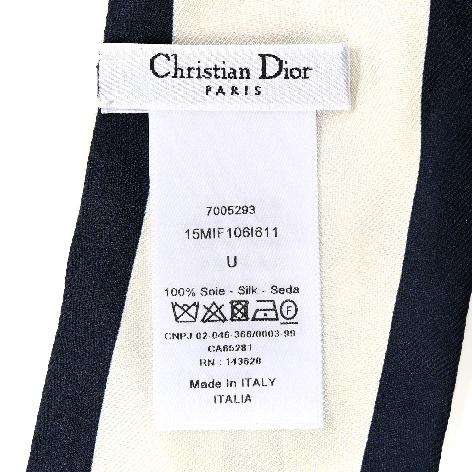 Christian Dior Silk Rosa Mutabilis Mitzah Scarf Beige 3 of 5