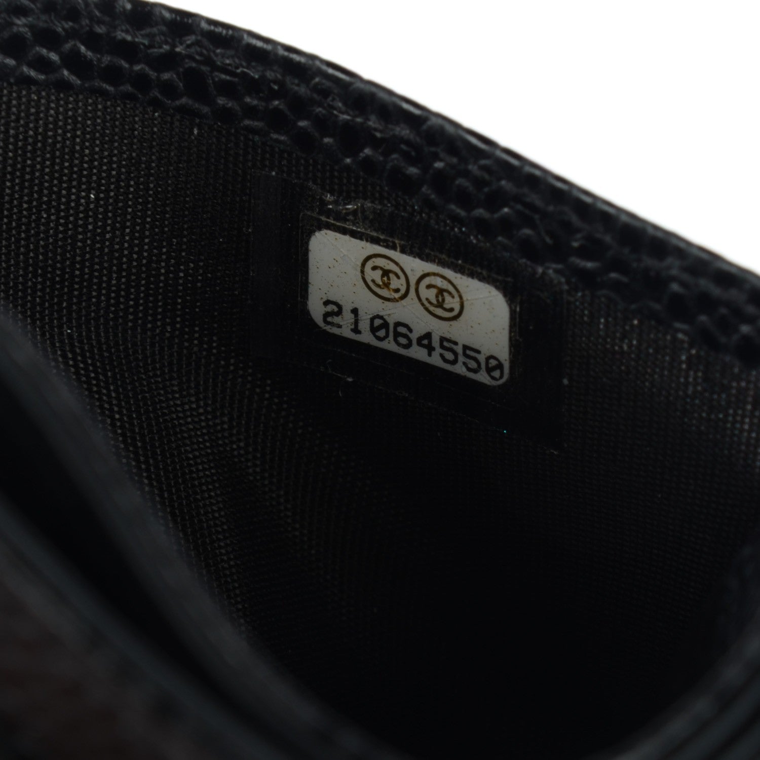 Chanel Caviar Timeless CC Card Holder Black 7 of 7
