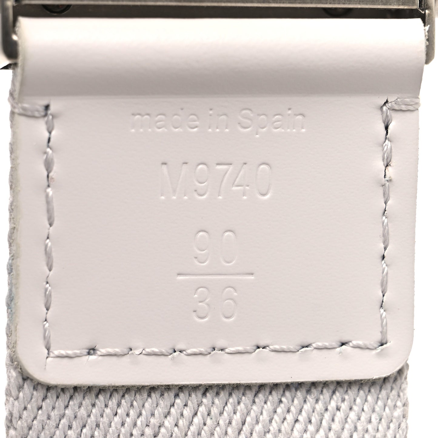 Americas Cup Belt 90 36 Grey