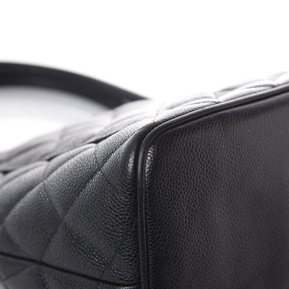 Chanel Caviar Quilted Medallion Tote Black 11 of 11