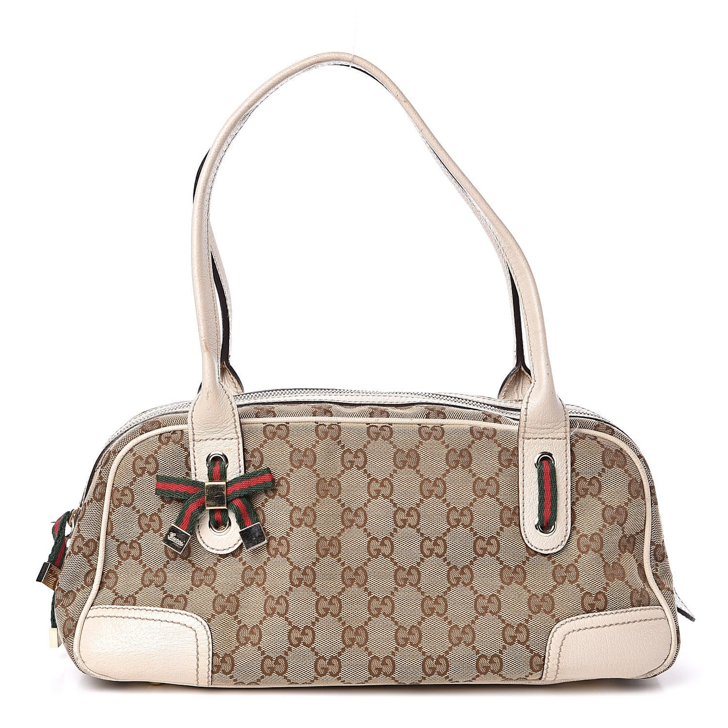 Monogram Small Princy Satchel Off White