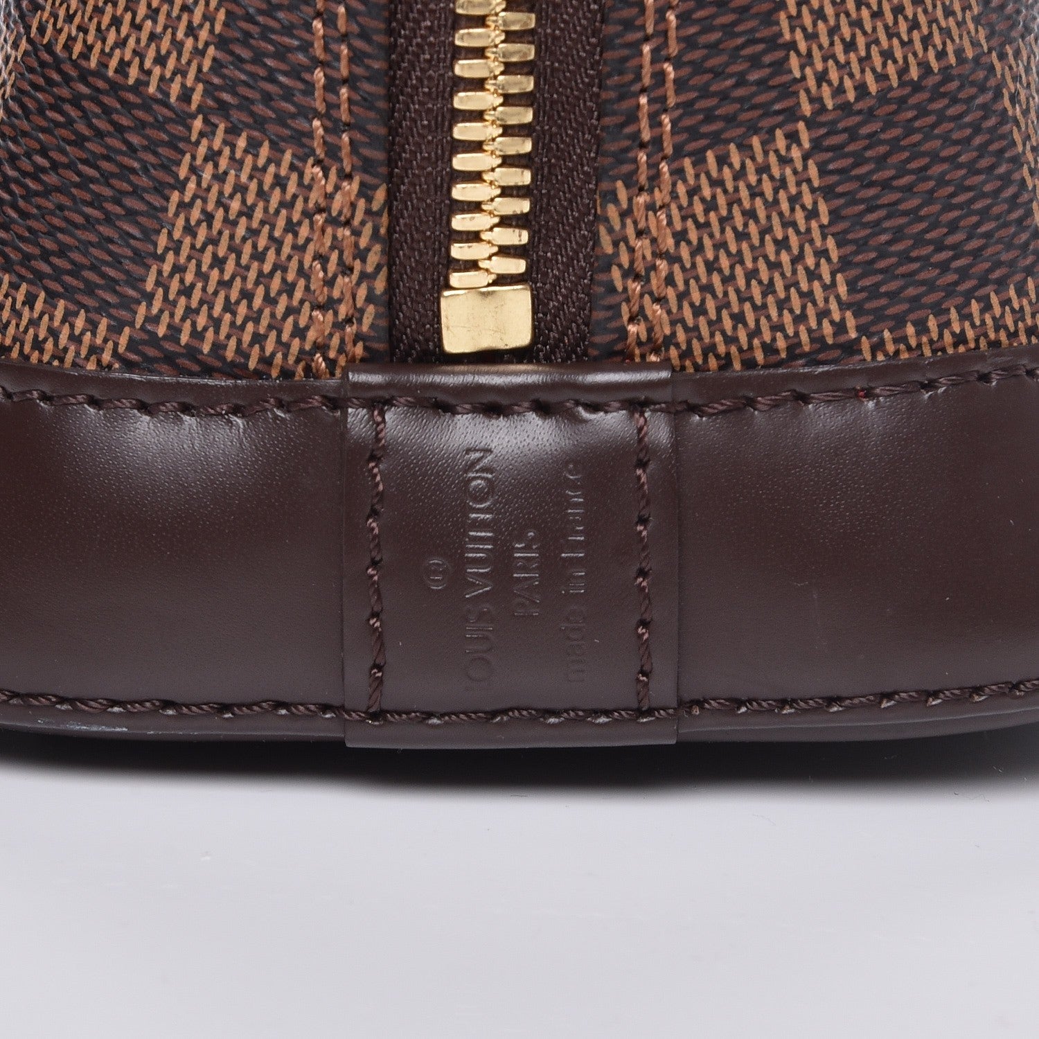 Louis Vuitton Damier Ebene Alma BB 8 of 11