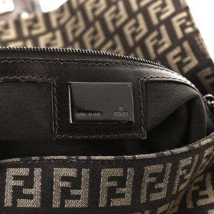 Fendi Zucchino Vitello Mama Baguette Testa di Moro Beige 6 of 10