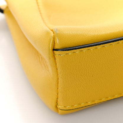 Fendi Shiny Nappa Micro Peekaboo Iconic Satchel Sunflower 7 of 11