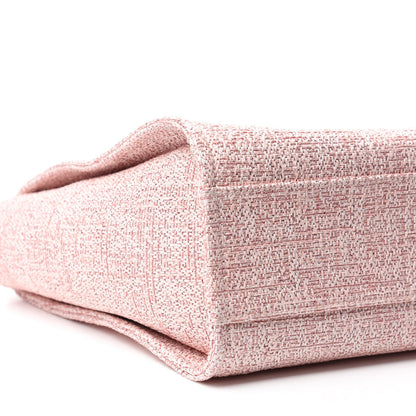 Chanel Lurex Boucle Small Deauville Tote Pink 6 of 11