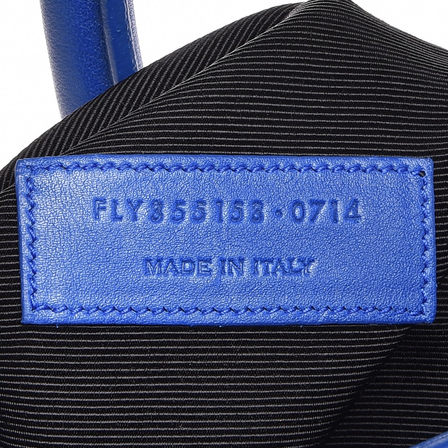 Calfskin Small Sac De Jour Blue Majorelle